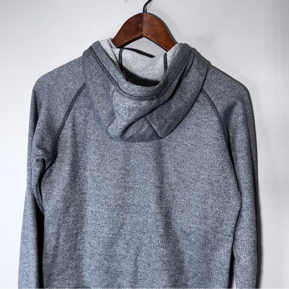 Patagonia Cloud Stack Grey Full Zip Hoodie Thumbholes Size Medium - Picture 7 of 12